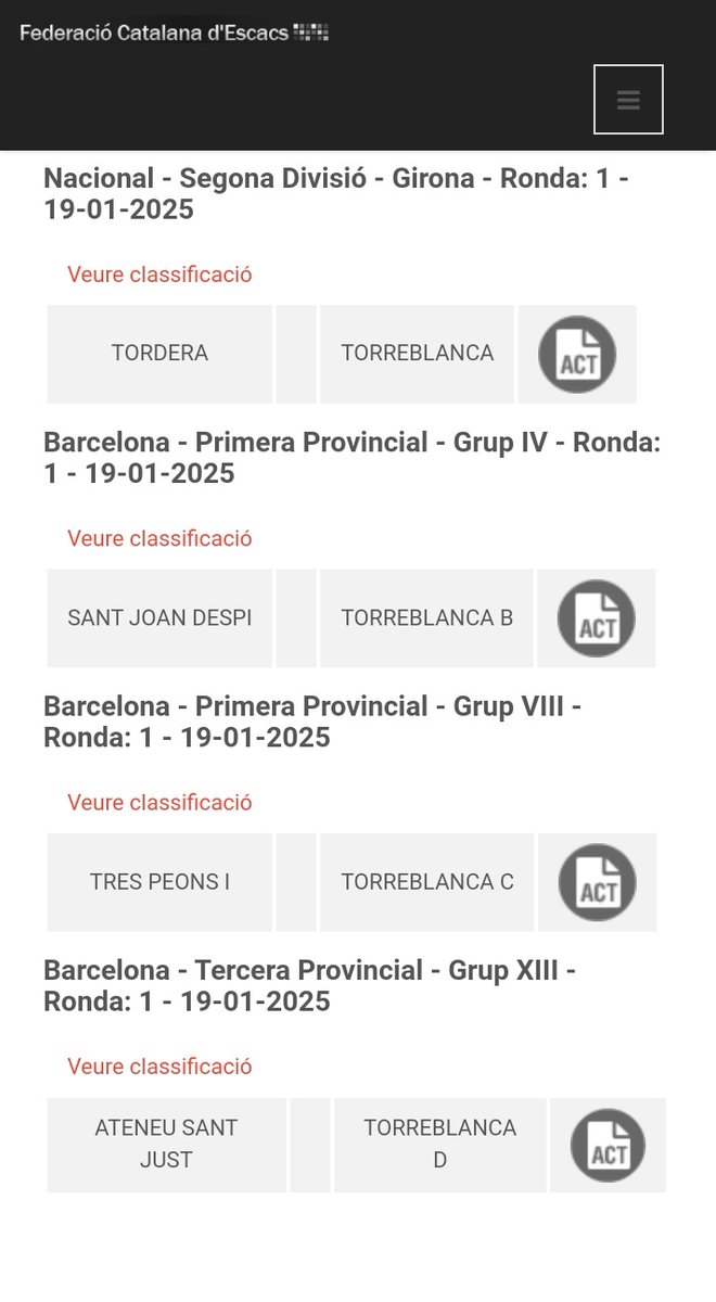 Comienza la Lliga Catalana 2025!
Competimos con 4 equipos, todos en las categorías más altas de nuestra corta historia.
Tras 5 años consecutivos con ascensos, se podrá repetir? Sufriremos el primer descenso de nuestra historia? 
Será un reto apasionante.
<a href="/LHAjuntament/">Ajuntament de L'Hospitalet</a> <a href="/lhesport/">Esports de L'Hospitalet</a>
