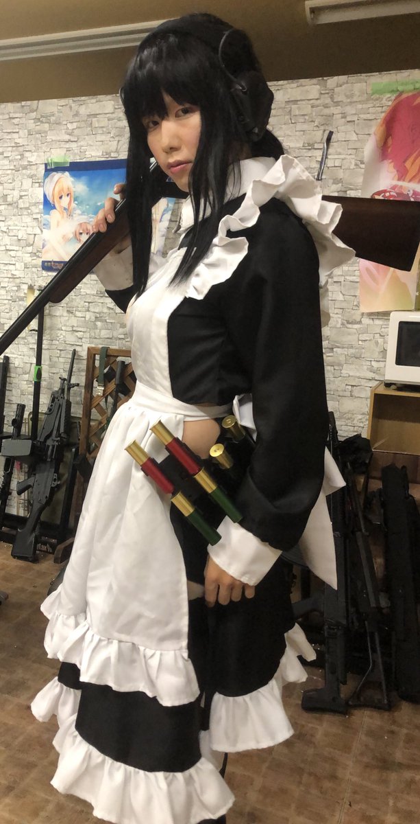akiTIef1gulgus's tweet photo. 武装メイド https://t.co/gbcxYJUgBM