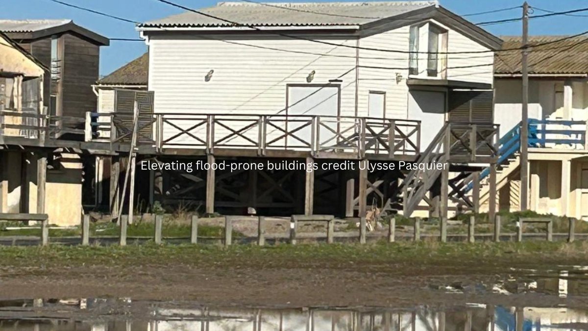 Tyndall Centre for Climate Change Research (@tyndallcentre) on Twitter photo A new study from <a href="/ulyssep/">Ulysse Pasquier</a> shows that raising buildings is still largely overlooked as an option in Europe, yet this could be a “low-regret” option as sea levels rise and we face a pressing need to adapt 🌊tyndall.ac.uk/news/make-spac… #ClimateResearch #ClimateAdaptation #FloodRisk A new study from <a href="/ulyssep/">Ulysse Pasquier</a> shows that raising buildings is still largely overlooked as an option in Europe, yet this could be a “low-regret” option as sea levels rise and we face a pressing need to adapt 🌊tyndall.ac.uk/news/make-spac… #ClimateResearch #ClimateAdaptation #FloodRisk