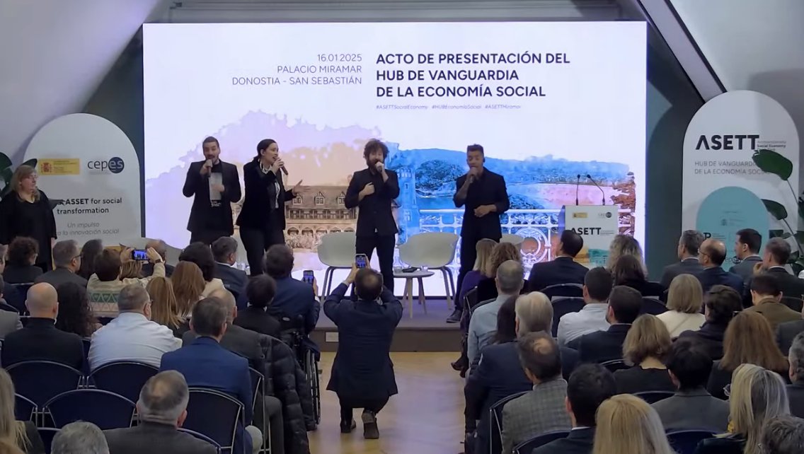 CEPES (@cepes2) on Twitter photo 🔵#ASETTMiramar
✨El grupo <a href="/DemodeQuartet/">DemodeQuartet</a> pone el broche final a este acto de presentación del Hub de Vanguardia de la #EconomíaSocial en #Donostia, muchas gracias a todos los que nos acompañáis
🔴youtube.com/live/UNjwRjZ-U…
#ASETTSocialEconomy
#HUBEconomíaSocial 🔵#ASETTMiramar
✨El grupo <a href="/DemodeQuartet/">DemodeQuartet</a> pone el broche final a este acto de presentación del Hub de Vanguardia de la #EconomíaSocial en #Donostia, muchas gracias a todos los que nos acompañáis
🔴youtube.com/live/UNjwRjZ-U…
#ASETTSocialEconomy
#HUBEconomíaSocial