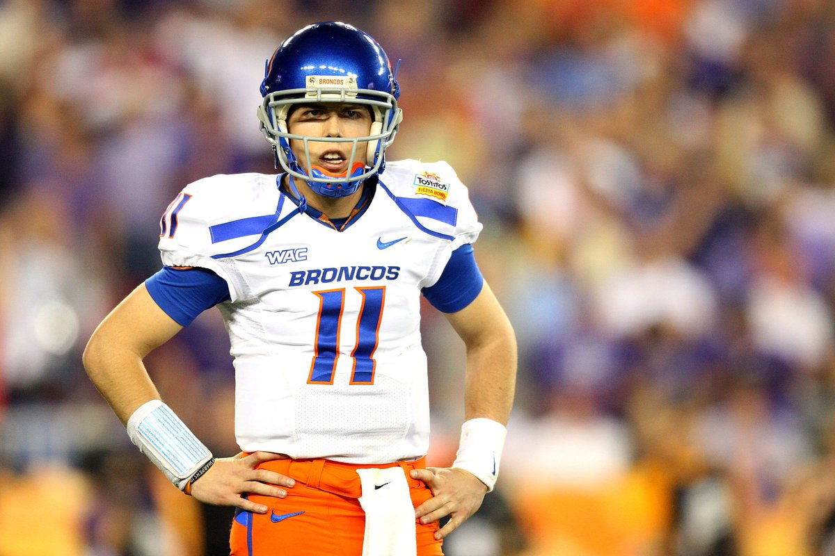 CFBHome's tweet photo. The QB with the most wins in #CFB History

Kellen Moore (50-3)

1157/1658 69.8% fot 14,667 yards with 142 TDs and 28 INTs

3 rushing TDs and 1 receiving TD
5 punts for 185 yards (37 yd per punt)

6th most passing yards all time
2nd most passing TDs all time
5th most TDs all time https://t.co/1Zrl53GY0h