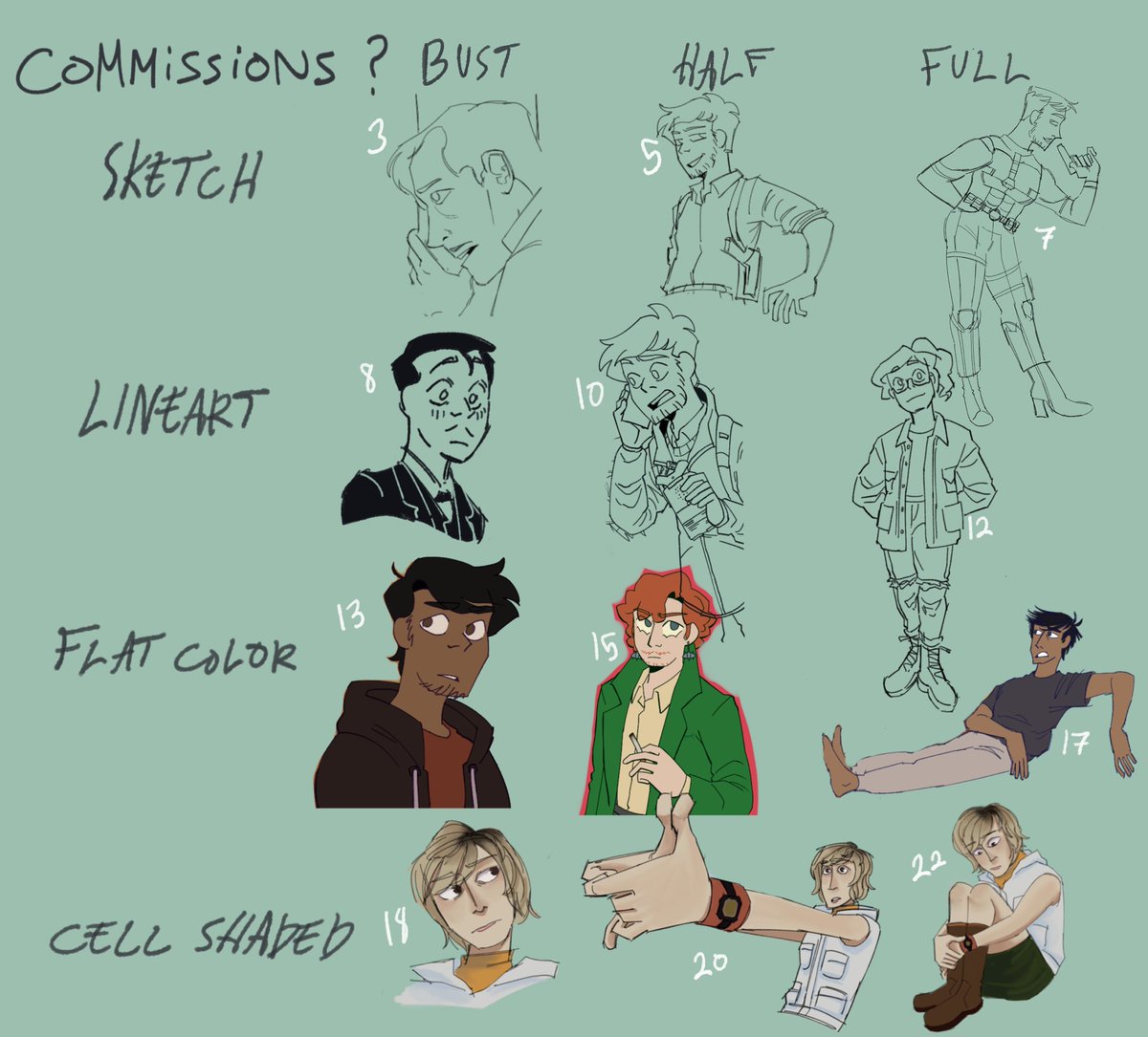 paperleef's tweet image. Commissions STILL open guys check the carrd in bio for more details :)