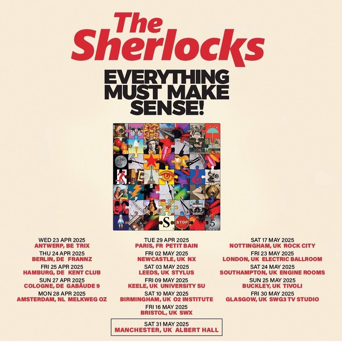 The Sherlocks tweet media