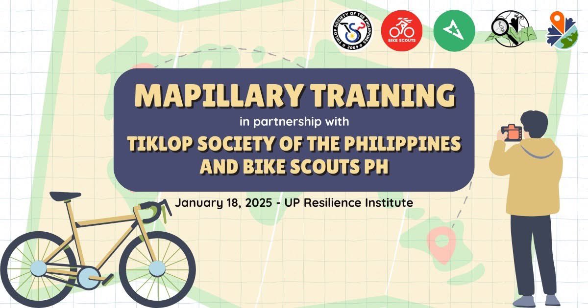 Ready to conquer 2025 with another year of meaningful workshops📌 and field activities 🌄 to promote mapping for the people!

To kick off the new year, we are holding a <a href="/mapillary/">Mapillary</a> Workshop with biking groups 🚴‍♂️to be held this Saturday, January 18, at UPRI!