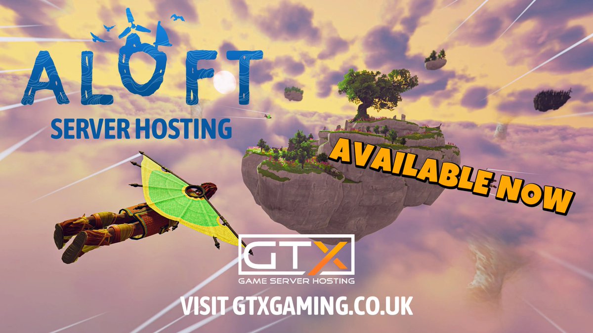GTXGAMING's tweet image. 🌟 Explore the skies in @Aloft_Game !🌄 Now in Early Access, glide across stunning islands and craft your survival. 🎮 Get it on @Steam and host your adventure with a server from GTXGaming.co.uk! 🚀

#AloftGame #EarlyAccessGaming #IndieAdventure #SkyIslands