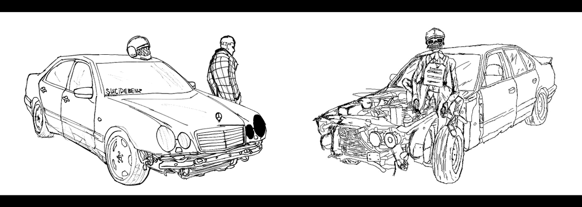SSSHIRHANXN's tweet photo. me with Benz and @pleir101  with dead BMW.
suicidebenz/suicidebmw https://t.co/1EgFvdLcBf