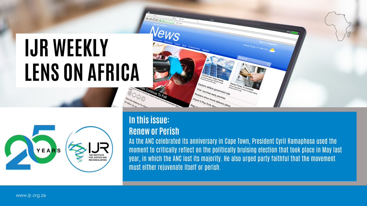 The latest edition of #IJRWeeklyLens is out! Is it "Renew or Perish" for the ANC? 🗨️ <a href="/CrystalOrderson/">Crystal Orderson</a> 

Read more ➡️ ijr.org.za/home/wp-conten…