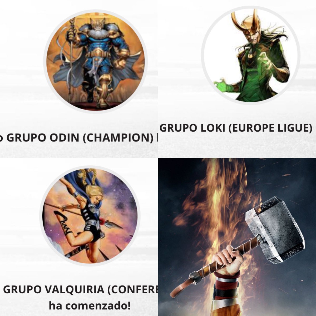 INICIATIVA VENGADORES BWG tweet media