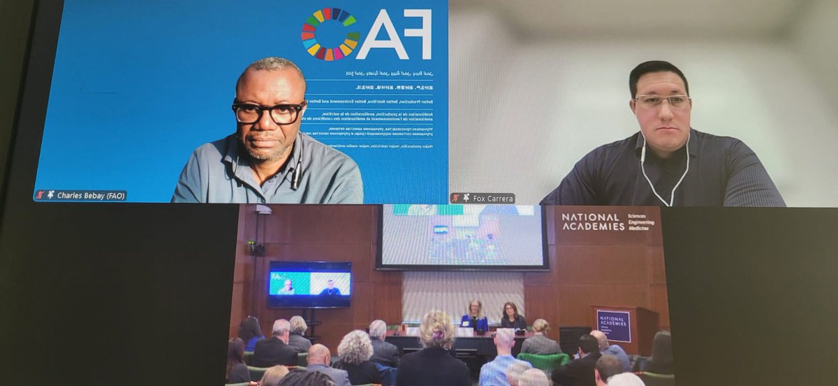 How can we stop pathogen spillover in agriculture? Yesterday, <a href="/FAO/">Food and Agriculture Organization</a> #ECTAD shared insights at <a href="/theNASEM/">National Academies</a> workshop on preventing patient zero,     exploring MERS-CoV, #HPAI, Mpox, and innovative strategies for healthier agri-food systems!