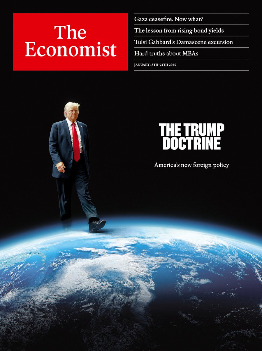 EconUS's tweet photo. The president-elect’s second term will not only be more disruptive than his first; it will also undermine a vision of foreign policy that has dominated America since the second world war https://t.co/KQADbRQPz6 https://t.co/EqvtbepFmy