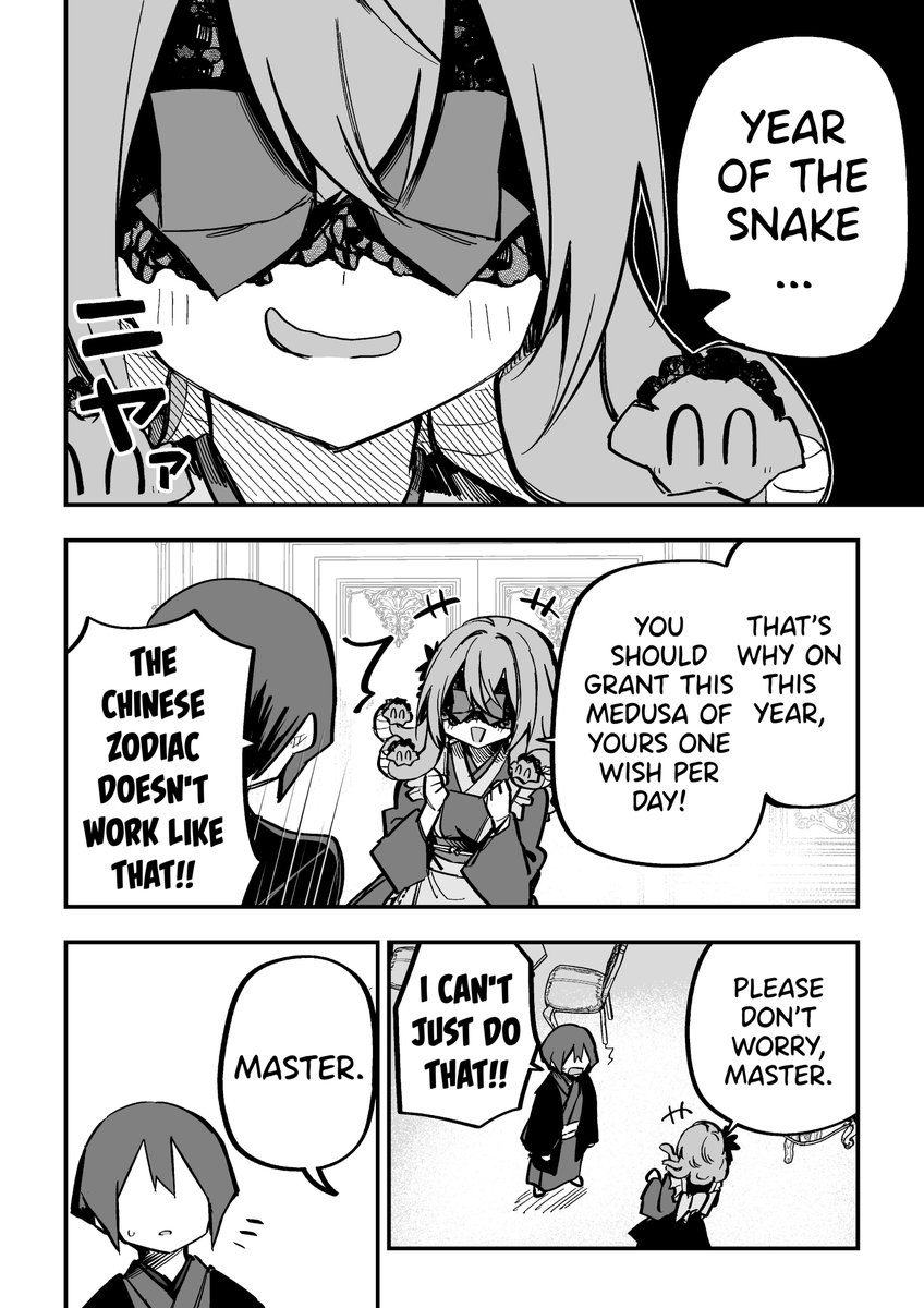 English version! [I bought a Medusa slave. (33)] (1/2)