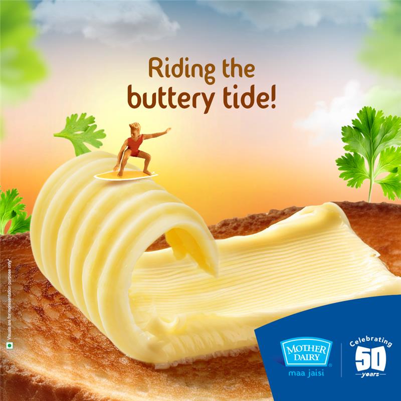 MotherDairyMilk's tweet photo. Food with Mother Dairy Butter is always better! 😋
 
#ButterEveryday #SpreadButter #SpreadTheLove #Mothersdairy #MaaJaisi #butter https://t.co/A9PPx1dSsT