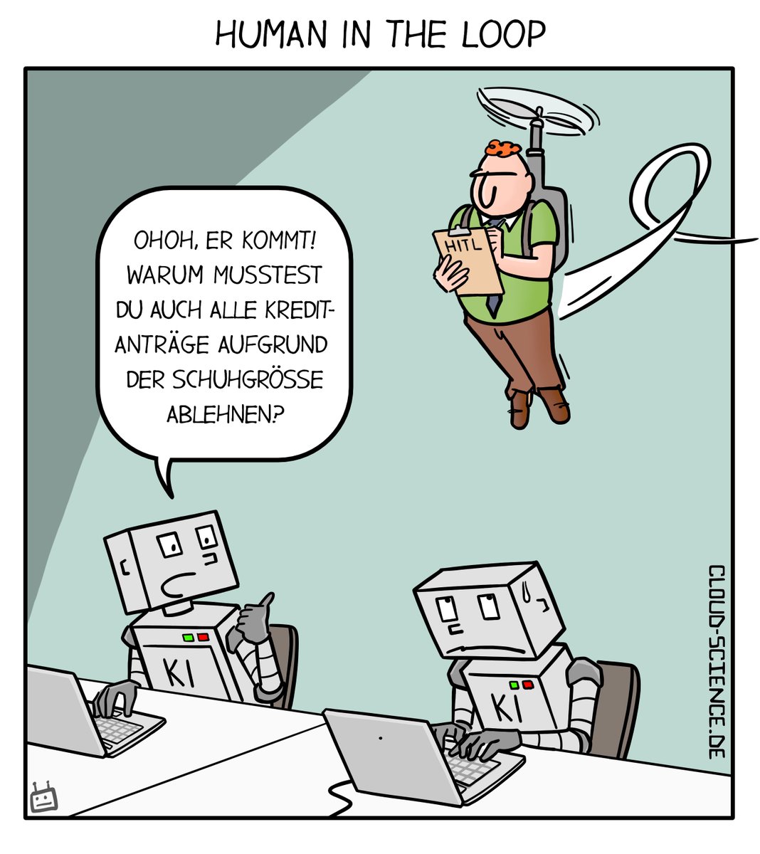 Zwar kann KI vieles automatisieren, doch ohne menschliches Eingreifen bleibt das Risiko systemischer Verzerrungen (Bias) bestehen. Deshalb ist der Mensch als Kontrollinstanz so wichtig!
#humanintheloop #Automatisierung #KI