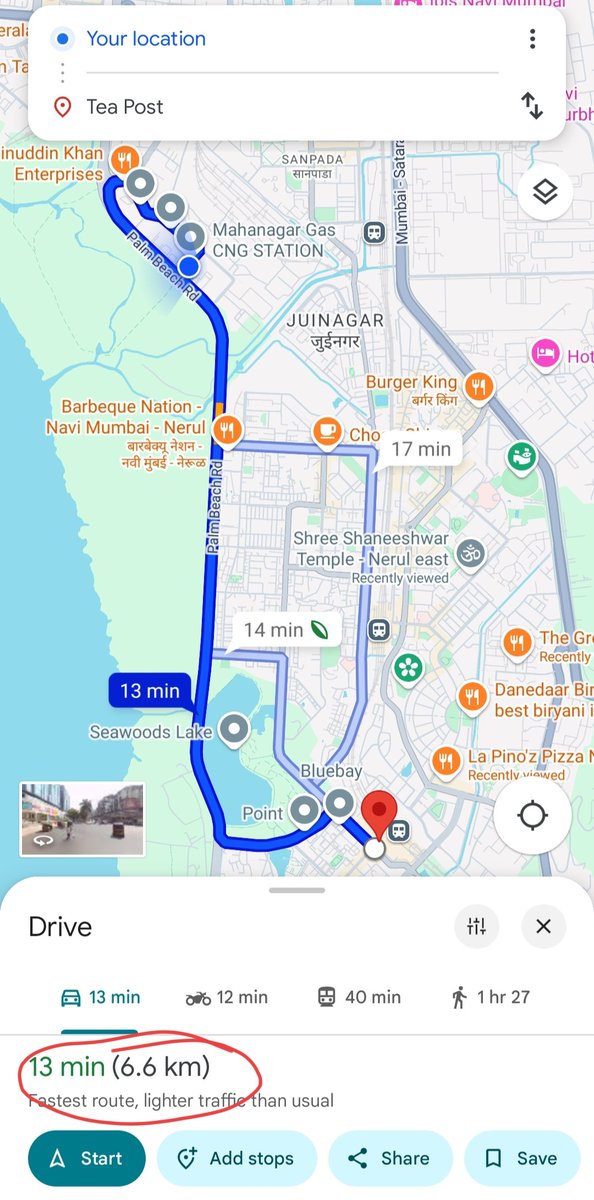 khush_chhatbar's tweet photo. Here's more to embarrass you @zomato. Tea Post is in the same mall that has Shiv Sagar then how come Shiv Sagar is 8.2 KM and Teapost is 7KM? (Btw, its 6.6 KM actually). Shame on you. Is this how you cheat your loyal Gold members? Never ordering from you. Switching to @Swiggy https://t.co/oQtTaDlGrn