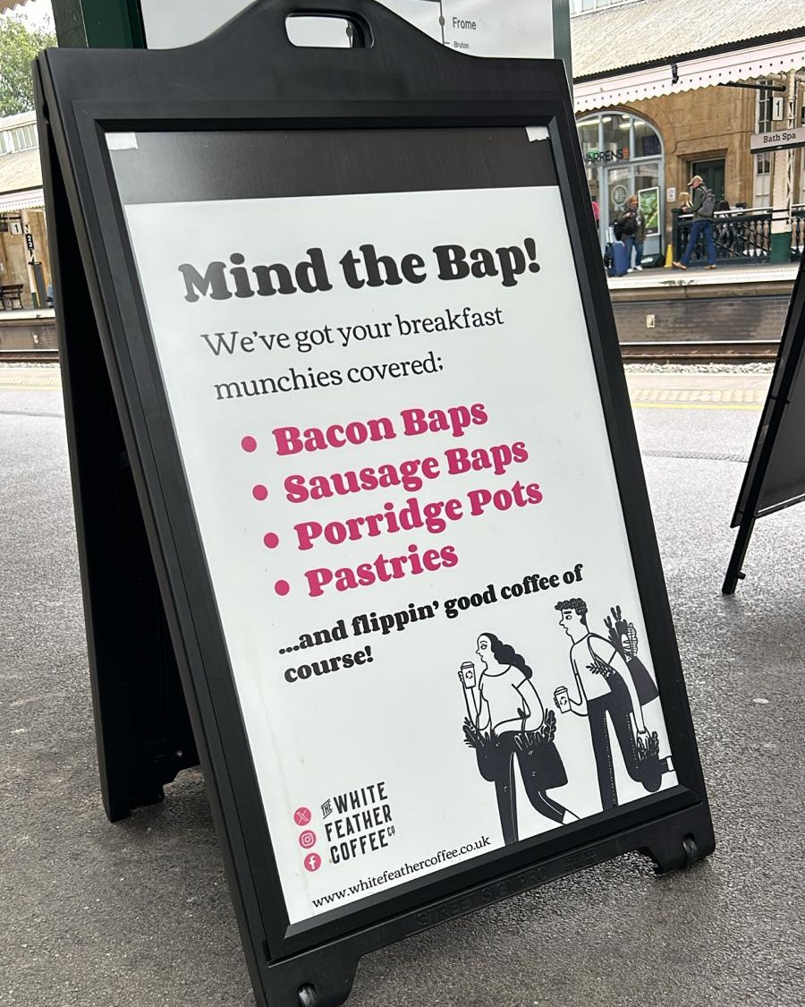 🩷 H U N G R Y ? 🩷

Let us take care of the munchies during your commute. We have got you covered with locally &amp; responsibly sourced baps, pastries, porridge, cakes &amp; much much more. 🥐🥓🍴

#LocallySourced #LovinglyPrepared