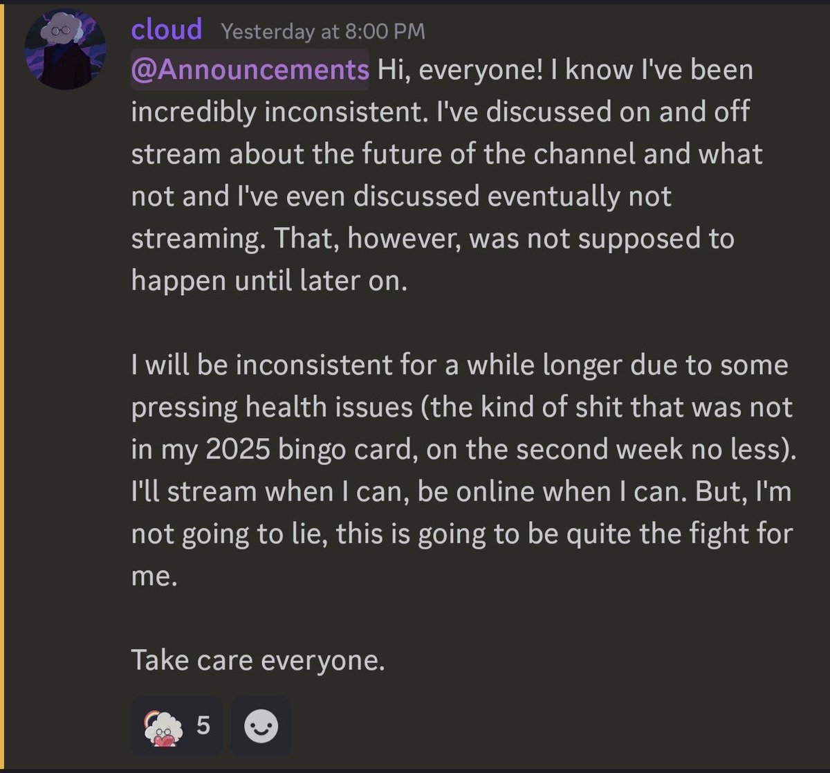 cloud_diver's tweet image. wish me luck 🫡