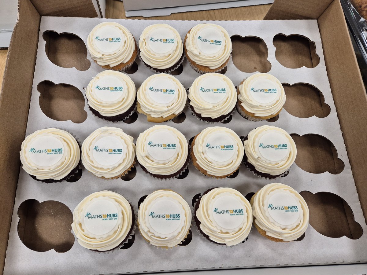 Thank you for our LLME community for all their hard work over the past 10 years of the Maths Hubs!

Branded cakes and everything for the occasion...!
