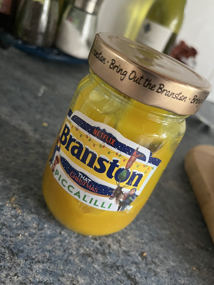 Much like a puppy, piccalilli is for life not just for Christmas!