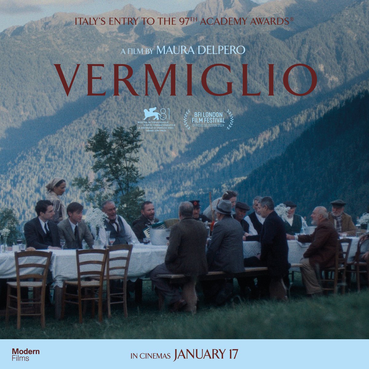 Winner of the Silver Lion Grand Jury Prize at Venice and Italy’s Entry to the Oscars, Maura Delpero’s VERMIGLIO is a hauntingly beautiful period tale set in the Italian Alps.

'Vermiglio has put a spell over me'- Jane Campion

From Jan 17 
thegardencinema.co.uk/film/vermiglio/