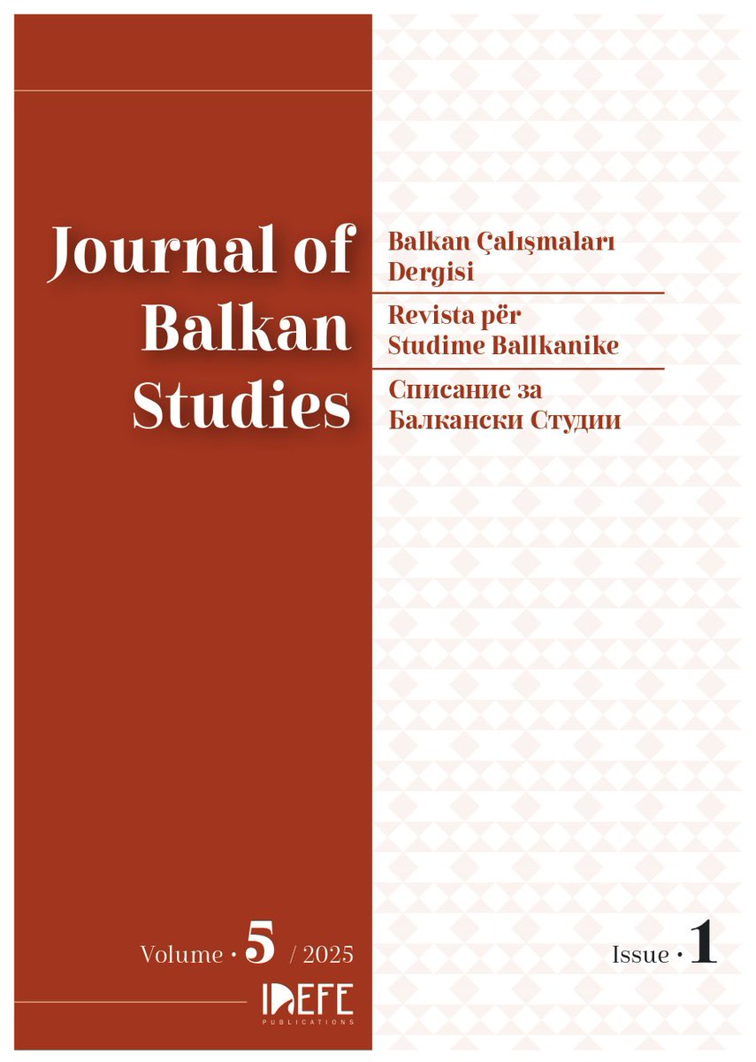BalkanStudies's tweet photo. Volume 5 Issue 1 of the Journal of Balkan Studies has been published.

The journal consist of  5 articles and 2 book review can be downloaded for free from:

https://t.co/uXW951oUMO https://t.co/eo2uMmZZg4