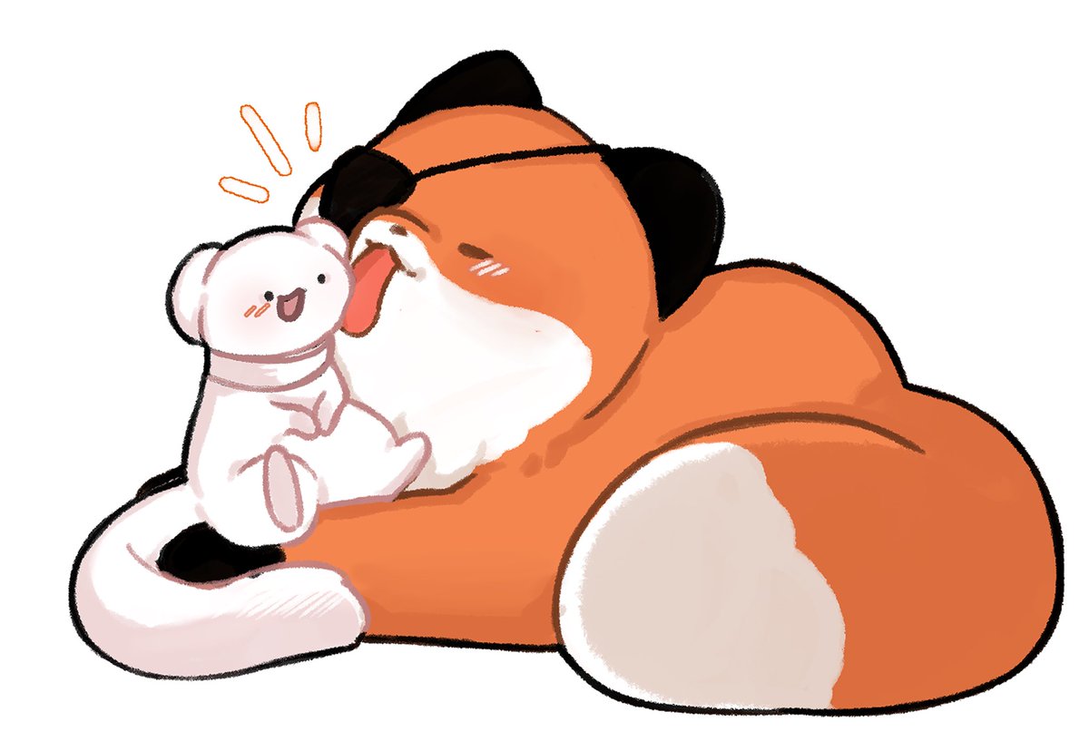 #TGCF #천관사복 
동물 화련🦊🐰