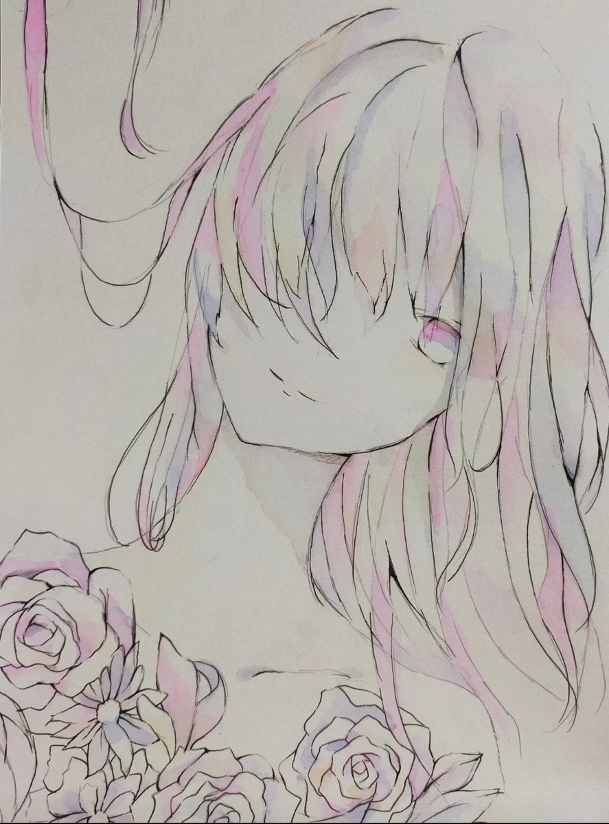 piyo7410's tweet photo. 🌸

#イラスト
#アナログイラスト
#花 https://t.co/iYq9fB97o0
