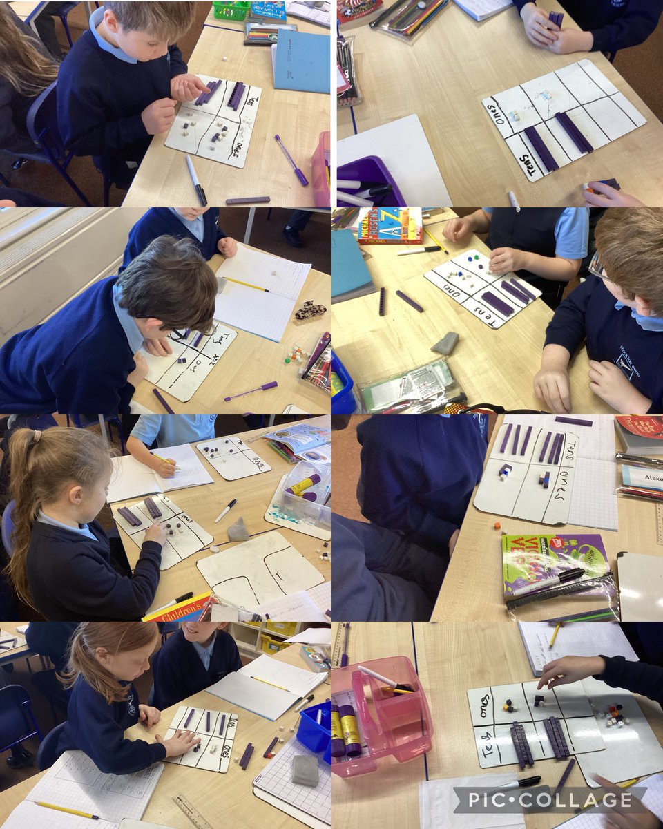 4D have been using base 10 to work out multiplication questions 🔢
#StocktonWoodMaths