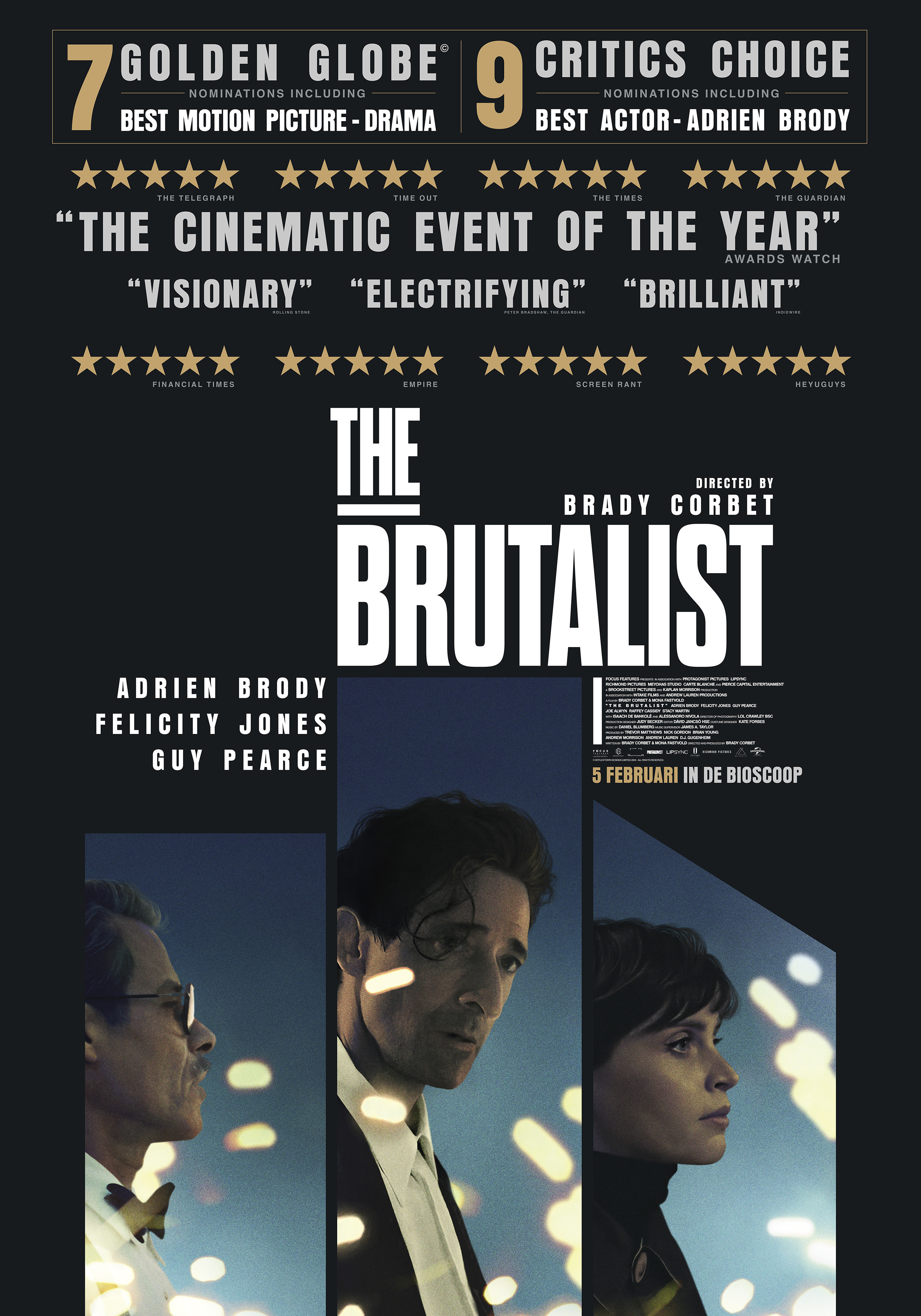 Belgische Brutalist poster