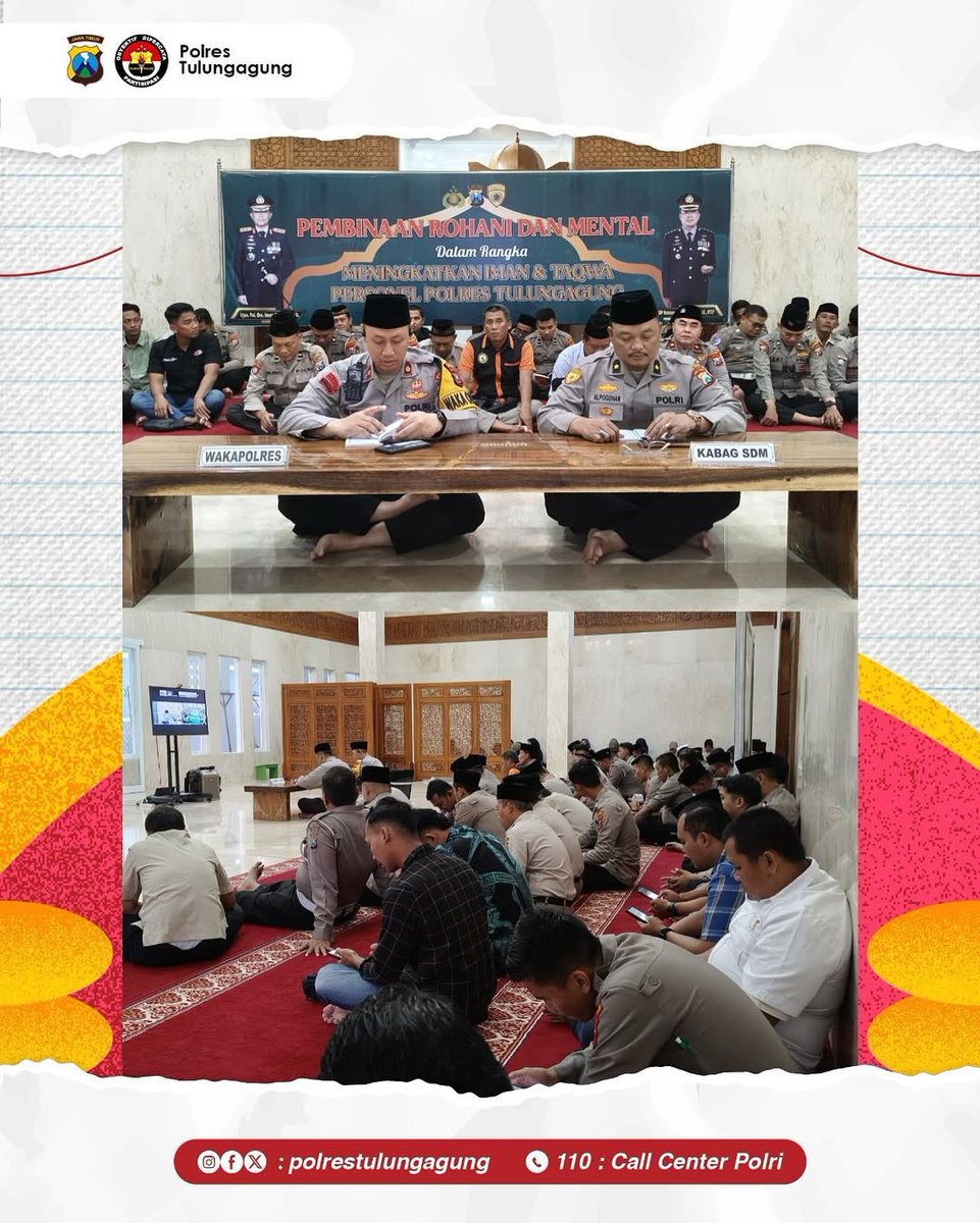 PidNgunu1's tweet photo. Semoga membawa manfaat bagi kita semua amiin ππ»
#polrestulungagung #pidpolsekngunut #tulungagung #binrohtal https://t.co/NGlEFFodxI