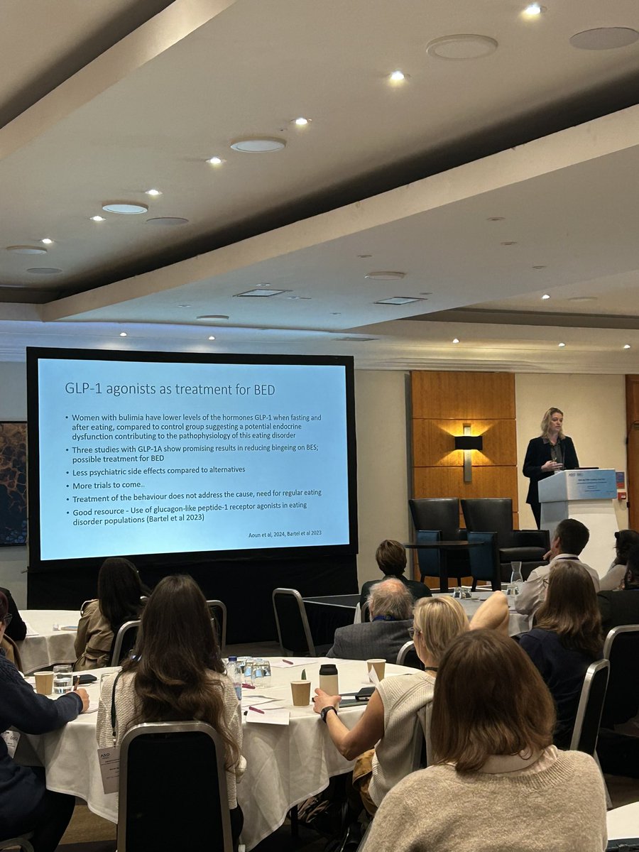 Becky Richards (@drbeckyrichards) on Twitter photo Dr Samantha Scholtz on the early evidence for GLP1s for people with obesity and BED. Looks promising 🤞 but important to screen and monitor throughout to provide extra support where needed <a href="/UK_ASO/">Association for the Study of Obesity UK</a> <a href="/SamPsyc/">Samantha Scholtz</a> Dr Samantha Scholtz on the early evidence for GLP1s for people with obesity and BED. Looks promising 🤞 but important to screen and monitor throughout to provide extra support where needed <a href="/UK_ASO/">Association for the Study of Obesity UK</a> <a href="/SamPsyc/">Samantha Scholtz</a>