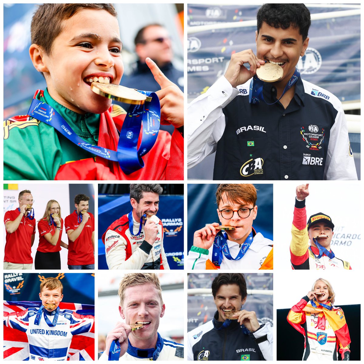 This is what golden glory tastes like at the <a href="/fia/">FIA</a> Motorsport Games.
-
#TheRaceOfNations | #FIAMotorsportGames