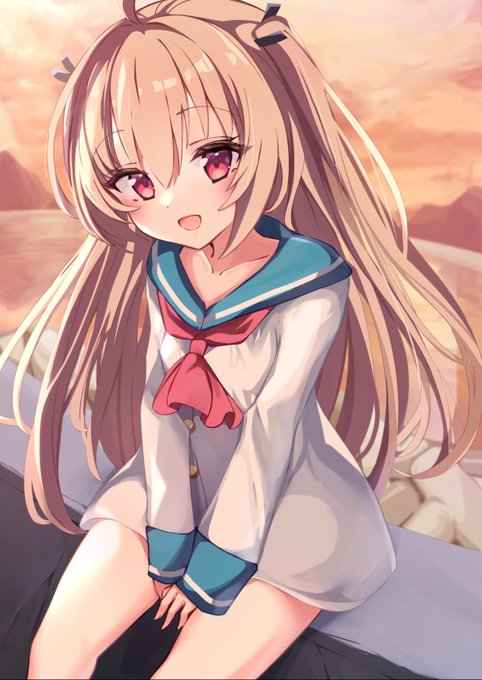 あとり描きました～～  会場のポスターは何故かエロ差分だったらしい #ATRI #ATRI合同 