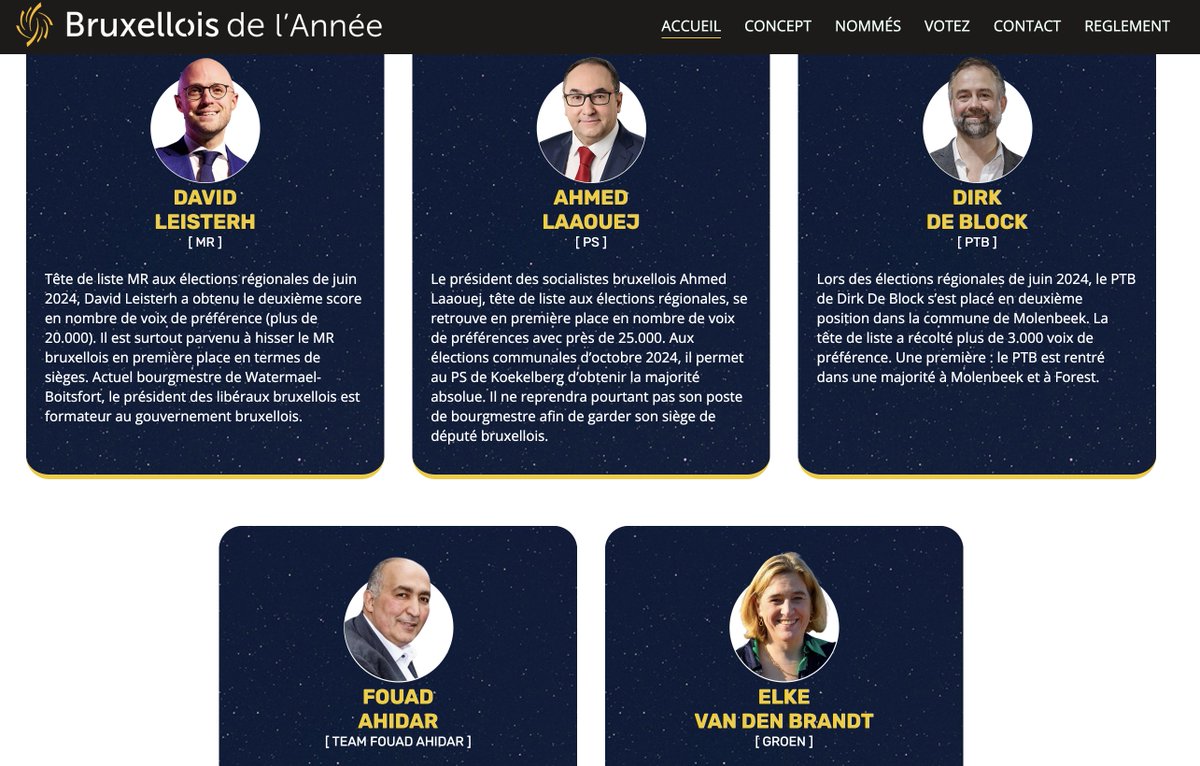 10 ans après Cambridge Analytica, le groupe SudPresse organise un concours avec votes nominatifs pour récolter des données et les revendre à ses partenaires. En terme de démocratie, pouvoir cibler les supporters MR-PS-Ecolo etc. n'est-ce pas ultra-sensible et inquiétant ???