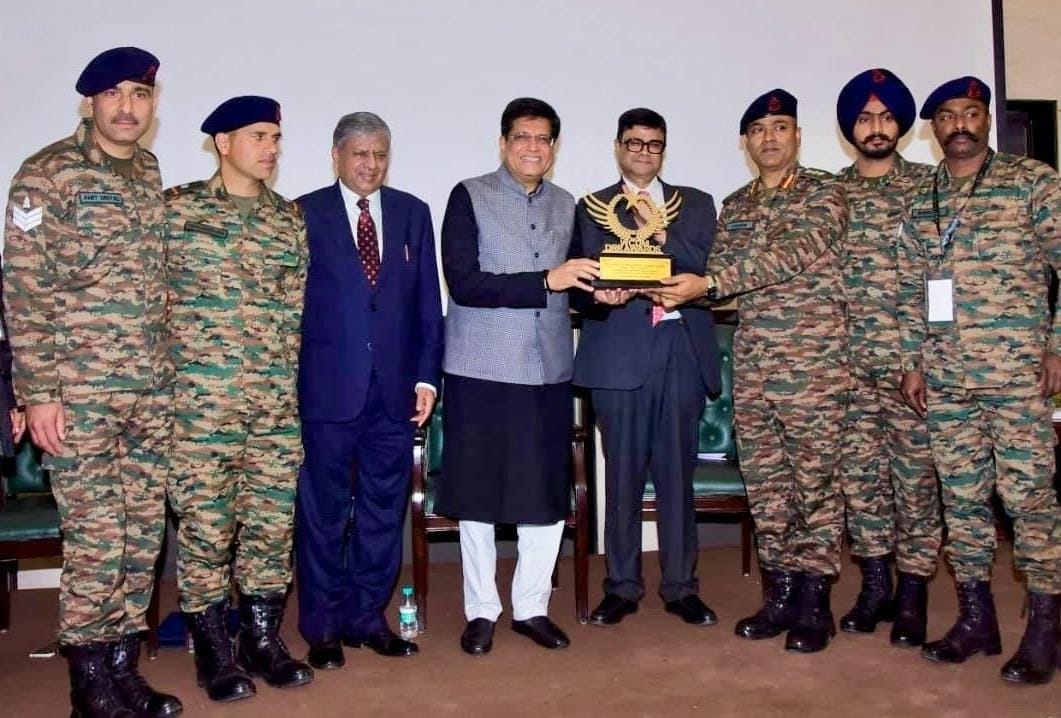 SikkimMedia's tweet image. #IndianArmy's Corps of Engineers honored at #WCDM-DRR Awards 2024 for exceptional disaster relief efforts, including #SikkimFloods &amp;amp; #WayanadLandslides.
Presented by @PiyushGoyal, the awards recognize critical contributions to #Disasterriskreduction @rajnathsingh
@adgpi