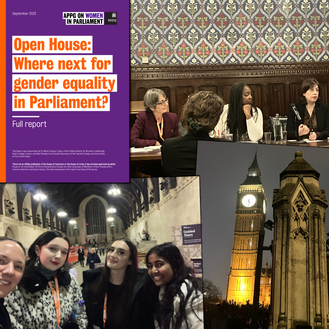 Yesterday we visited parliament with our interns Devangi, Elona &amp; Amy to discuss modernising Parliament, and we were thrilled to bring our 'Open House' report to the discussion

Thank you to Helen Pankhurst, Dawn Butler &amp; Lucy Powell for having us

➡️ kcl.ac.uk/research/open-…