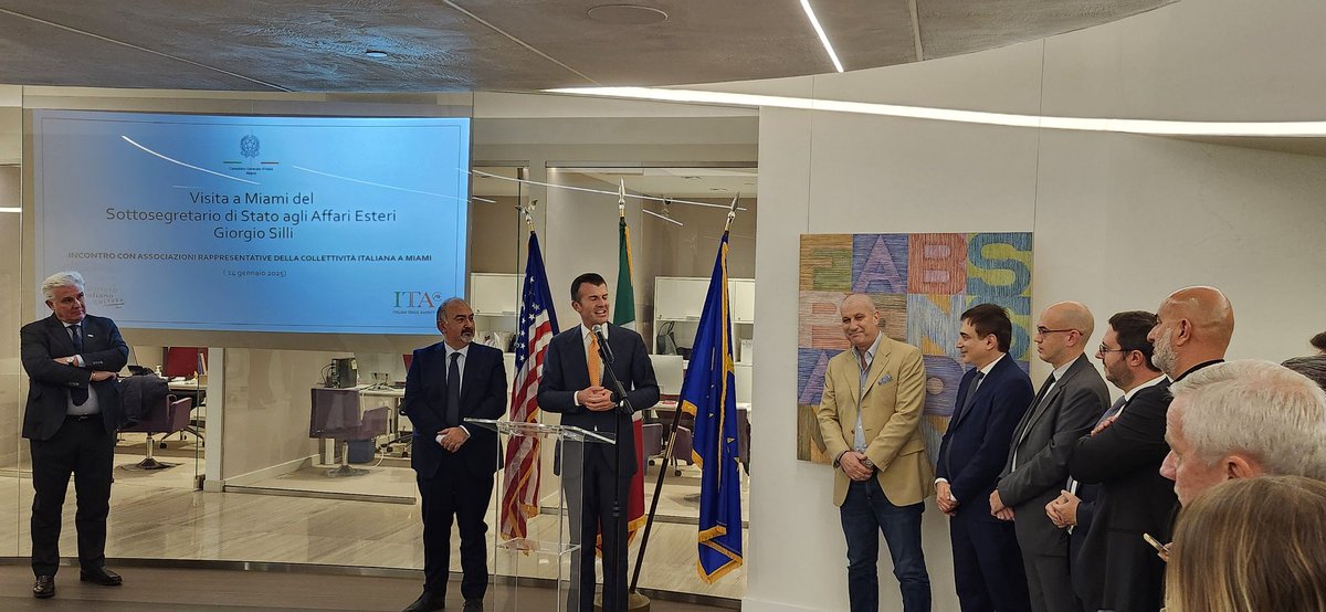 Great discussions with S.E Giorgio Silli and the Italian Consul General Michele Misto' on the ICA project, advancing Italian language and cultural initiatives in the U.S.
<a href="/academy_re/">Renaissance Evolution</a>
#ICAProject #ItalianCulture #Miami #ItalyUSA