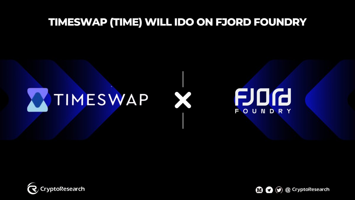 DJM09068876's tweet photo. ๐ @TimeswapLabs ( $TIME) IDO Alert!
@TimeswapLabs will be launching its #IDO on @FjordFoundry ! ๐ฅ
โฐStart Date: 17th January 2025
Don't miss out on this exciting opportunity to be part of the next big crypto project.
#Crypto #IDO #Timeswap #FjordFoundry #Blockchain https://t.co/AcOpVcJgVG