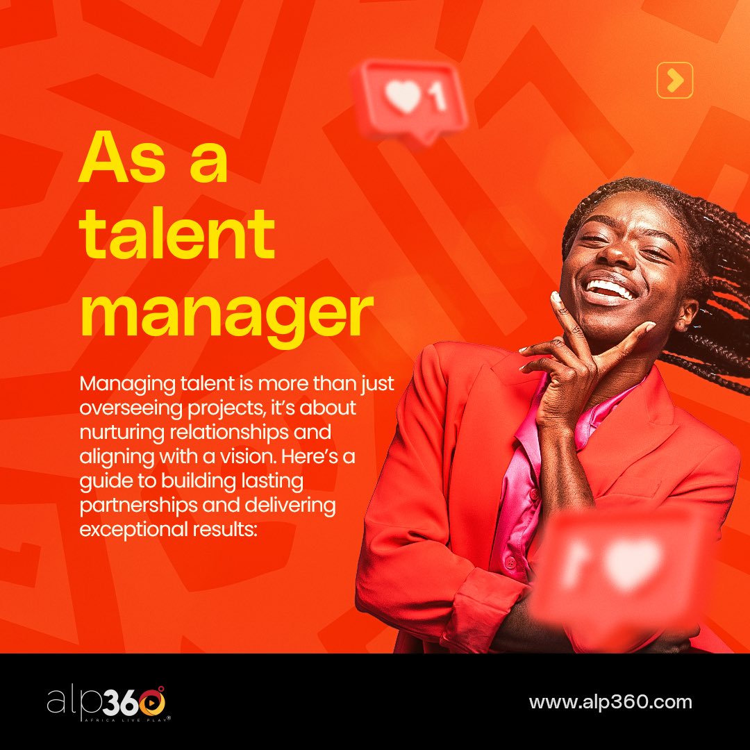 official_alp360's tweet photo. A mix of trust, clarity and showing up for the highs and lows. The secret to great talent management

#alp360 #alptips https://t.co/bnDpz3L7wy