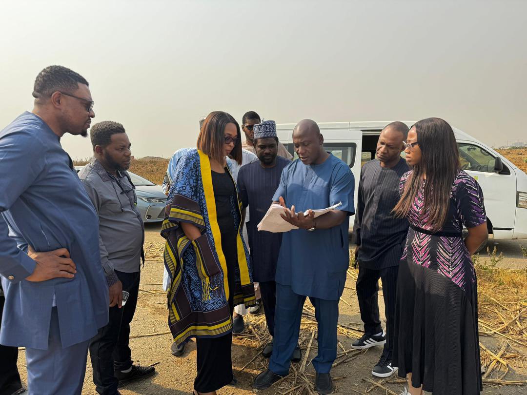 MetroElectricEV's tweet photo. Driving Sustainable Transportation Across Africa! 🌍

We were thrilled to welcome  Executive Director of Bank of Industry (BOI) Mrs Ifeoma Uz’Okpala and her team for a site inspection of the Metropolitan Electric Assembly Plant at the Abuja Technology Village! https://t.co/eSccu2ZhcY