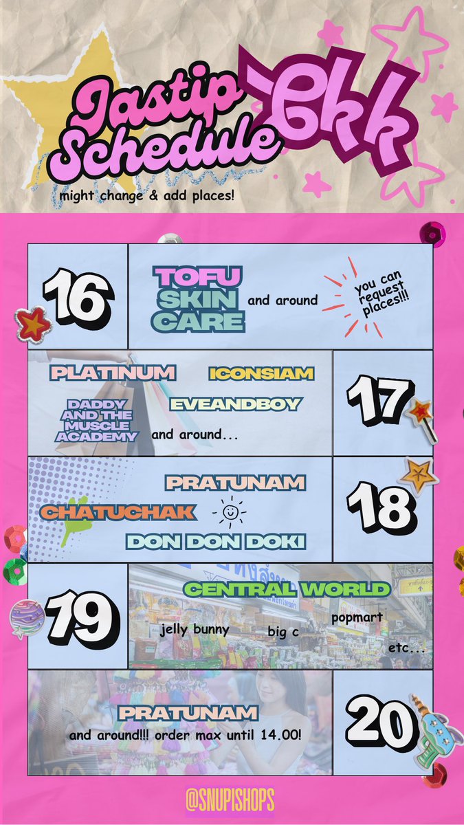 oohmylex's tweet photo. open jastip handcarry bkk! tofu skincare, gentle woman, popmart, stickers, keychains, and many more! bisa req barang dan tempat yaaa

@ snupishops in ig - https://t.co/UGX6ZEphIz

https://t.co/uKlfflJT8l https://t.co/m1ypYcChoM