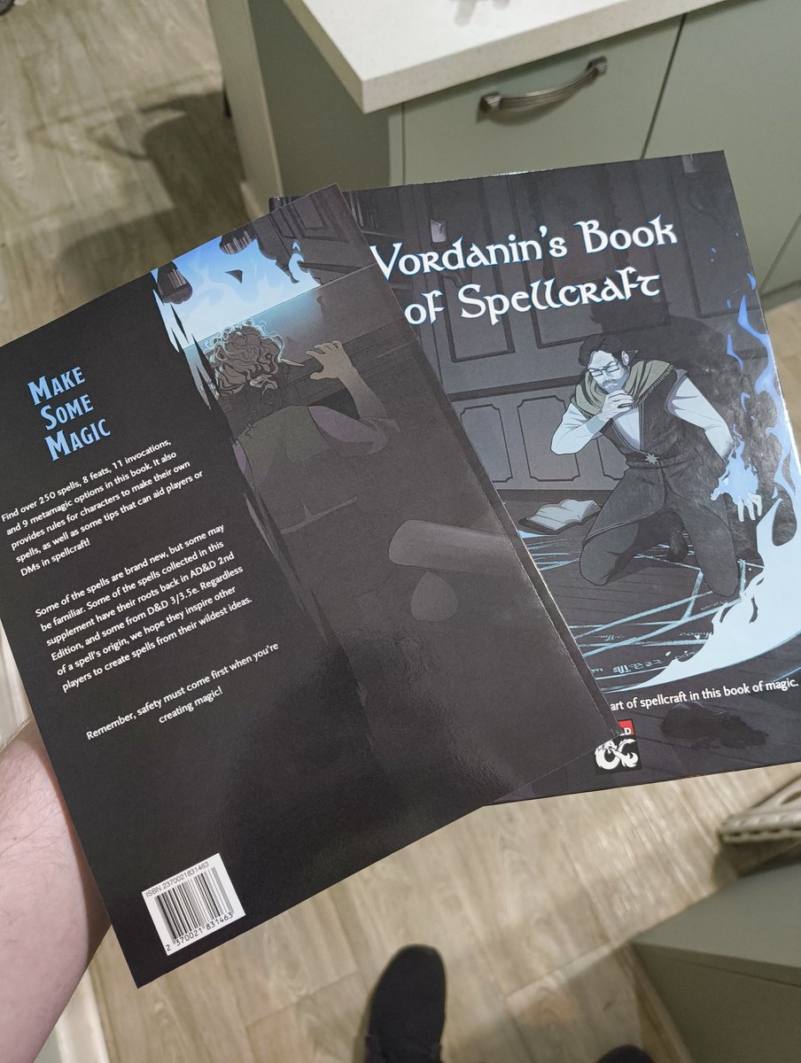Danny | Vordanin's Book of Spellcraft out now! tweet media