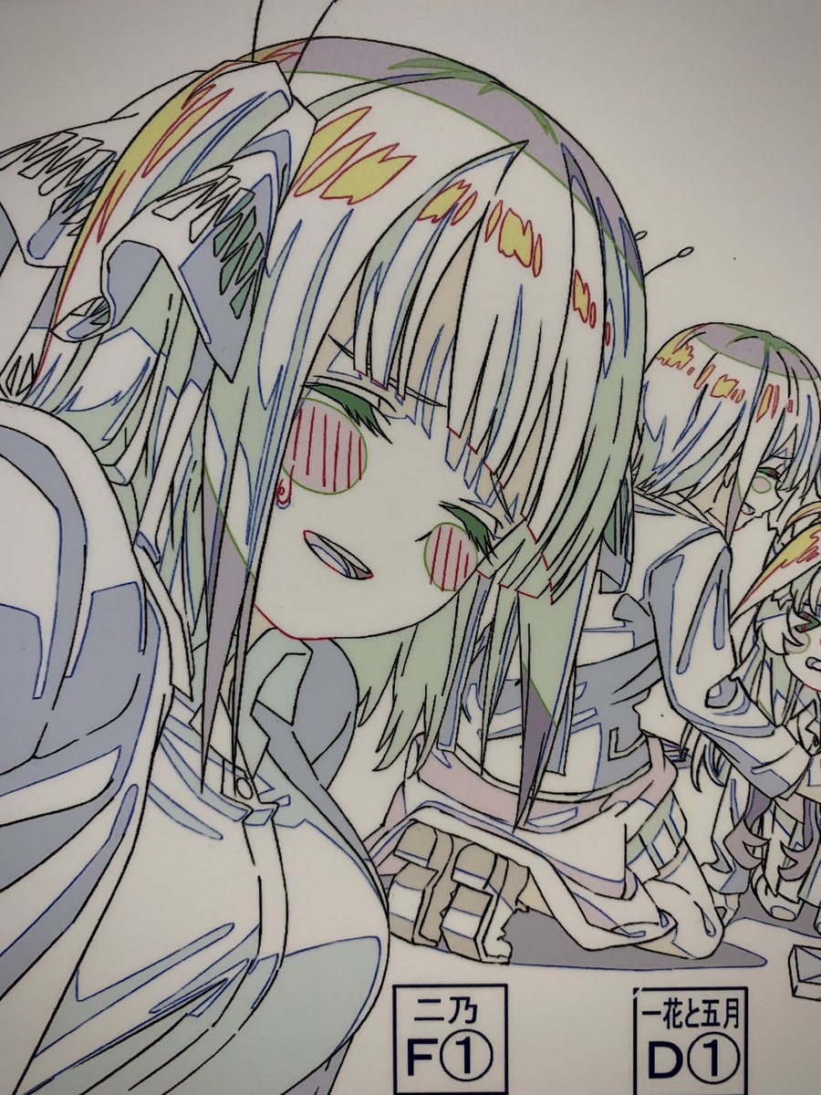 socha_889's tweet photo. 様々なアニメーション制作会社がこの作品のテレビシリーズやOVA、そして劇場版の制作に携わっているため、それぞれの制作会社のアニメ制作における特色も垣間見ることができるので、そういった点からも原画の展示会として見応えのある内容になっていると思います。
#五等分原画展 https://t.co/TT9kqLnR7u