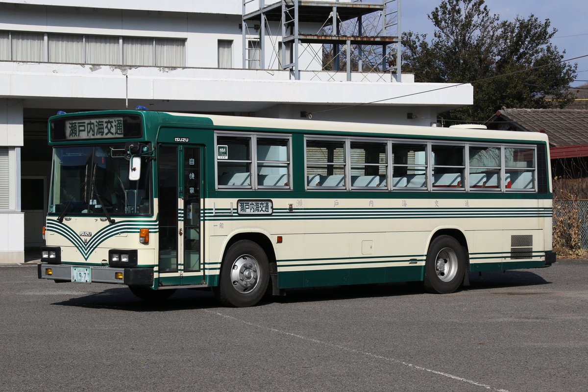 瀬戸内海交通 愛媛22か1979/U-LV324K かつての瀬戸内海交通といえば