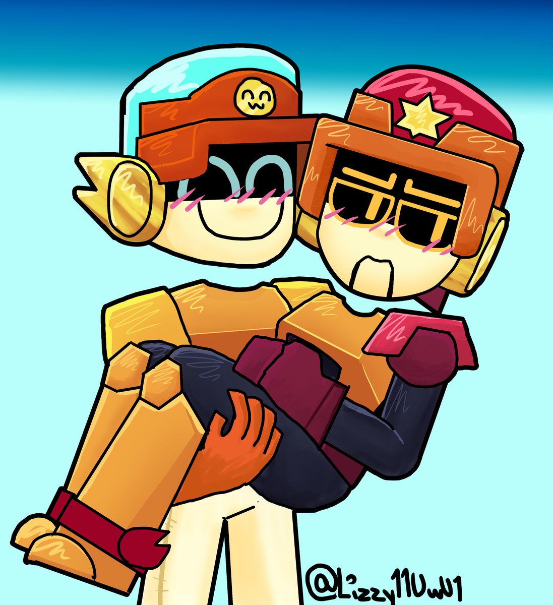 Lizzy11UwU1's tweet photo. No puedo creer que un dibujo asi me halla salido tan lindo Dx

#LLcest #BrawlStars #brawlstarsfanart #larryandlawrie https://t.co/tRxcenW5Q1