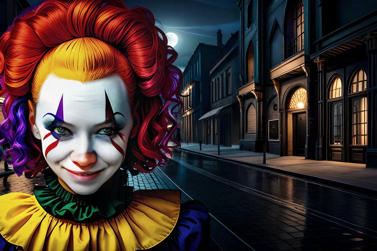 barhatovcom's tweet photo. Return to Gottem City (rejected versions)
#aiportrait #aiart #face #gottemcity #modelyanaars #joker #horror #portrait #surreal #digitalpainting #generativeart #people #ai #digitalillustration #digitalart #aiartmood #aiartwork #visualarts #adobe #insightface #girl https://t.co/ZAjNNZXEIk