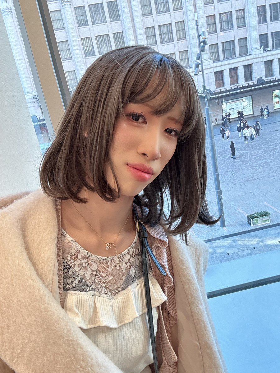 してきました！
 #女装