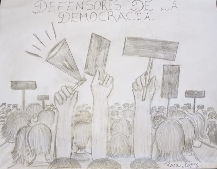 DxDVenezuela's tweet photo. ¡ Con orgullo las portadas creativas ganadoras en sus 3 primeros lugares! Gracias a todos los que participaron y recuerden "Unidos Defendemos la Democracia" https://t.co/E1MFc1huLx