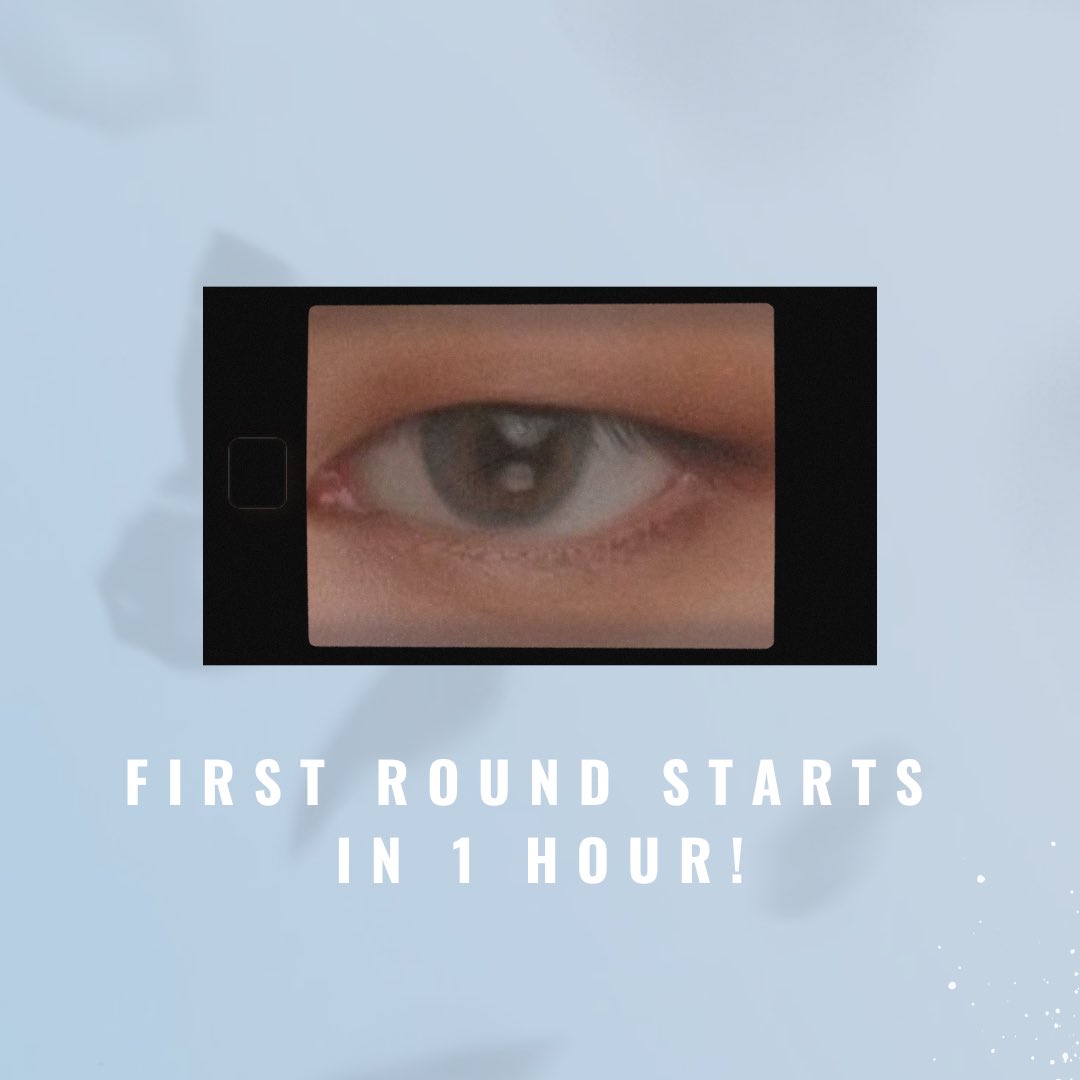 hyyhtrialsgame's tweet photo. 👀🩵
can you guess to which member this eye belongs?
starting in 1 hour!
#HYtrials #BTS #BTSgame #BTSgiveaway https://t.co/1YrnusEC8c