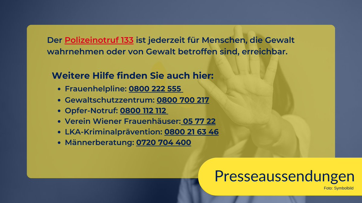 LPDWien's tweet photo. In #Hernals bedrohte eine 34-Jährige ihren Ex-Freund mit einem Küchenmesser, woraufhin dieser die Polizei verständigte. Es wurde ein Betretungs- und Annäherungsverbot ausgesprochen. #Presseaussendungen https://t.co/bOO4mlbtTN https://t.co/lR6ngCdM0O