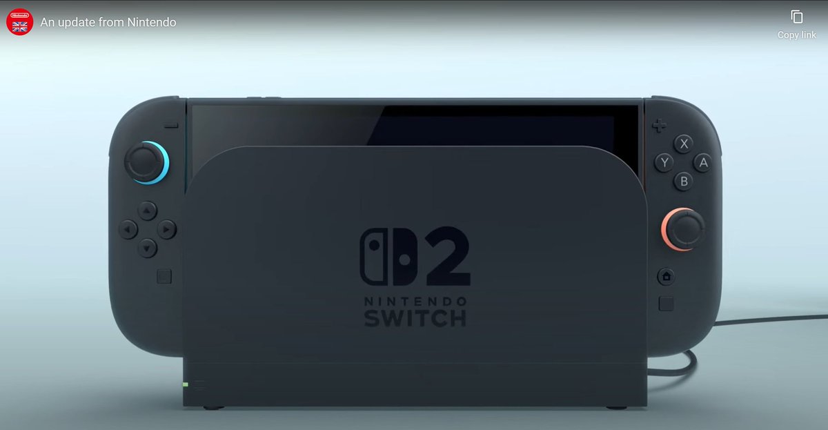 CapitanMegaa's tweet photo. Es muy bonita!! Switch 2 tendra un Nintendo direct en Abril 2025!! https://t.co/70kXpIB7GK